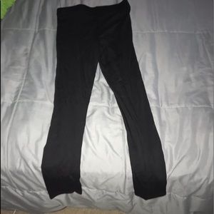 Plain Black Leggings